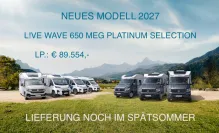Fahrzeugbild Knaus L!VE WAVE 650 MEG Platinum Selection Live 2027 Lithium #1
