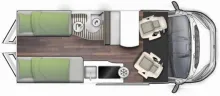 Grundriss Tag Forster Livin Up Pro FV 599 EBL - Lagerwagen -
