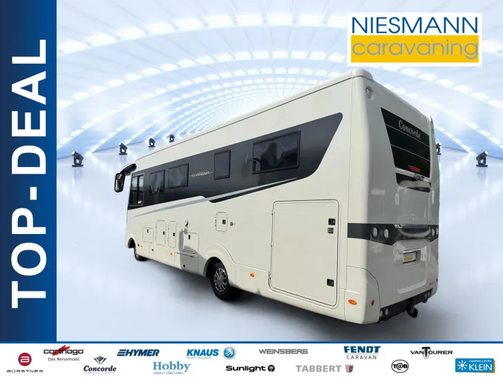 Fahrzeugbild Concorde Charisma 900 M Gastank*4-Kanal-Federung #5