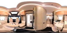 360° Innenansicht Hymer GT-S 600 Chassis-, Aufbaupaket, TV, 5G WLAN