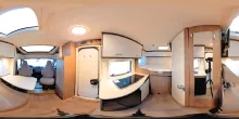 360° Innenansicht Carado V 132 Pro+, Solar, LTE, TV