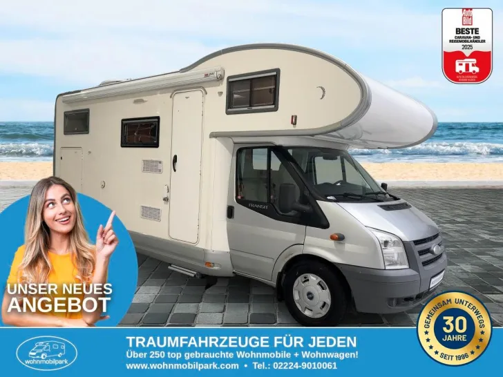 Fahrzeugbild Eura Mobil A 660 HB/Festbett/Garage/Markise/Klima #1