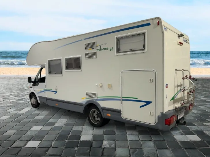 Fahrzeugbild Chausson Welcome 28 GA/Festbett/Garage/Klima/Solar/Markis #3