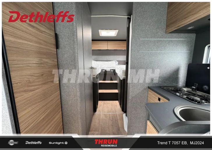 Fahrzeugbild Dethleffs Trend T 7057 EB Hubbett Chassis+ Family-P. #15