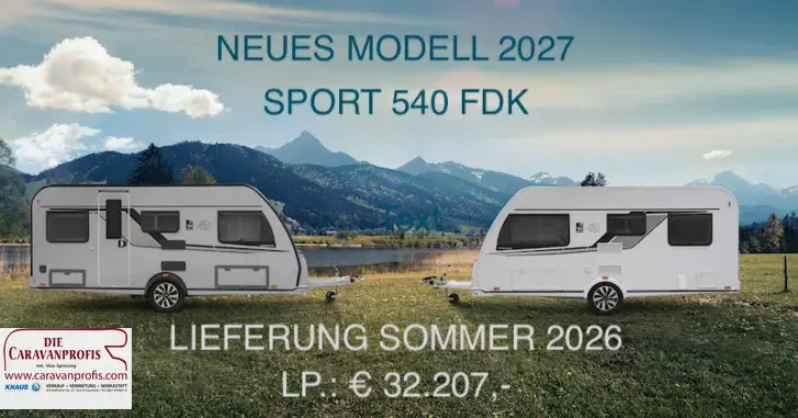 Fahrzeugbild Knaus Sport 540 FDK 2027 Platinum Paket #5