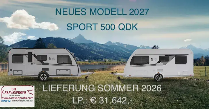 Fahrzeugbild Knaus Sport 500 QDK 2027 Platinum Paket #1