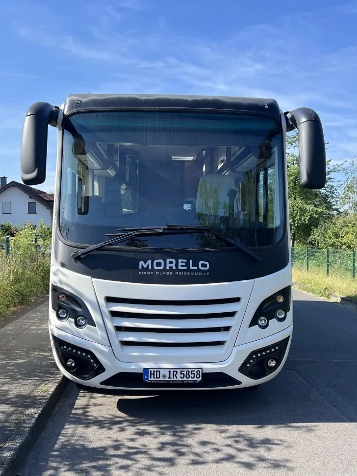 Grundriss Nacht Morelo Loft 84 M topgepflegt, Queensbett, Motor