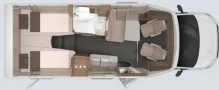 Grundriss Tag Knaus VAN TI 640 MEG VANSATION