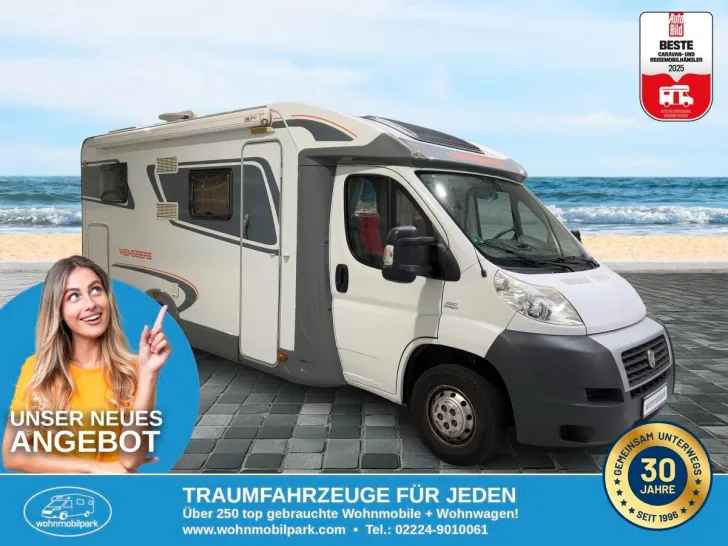 Fahrzeugbild Weinsberg TI 650 MEG/Einzelbetten/Garage/Klima/Solar #1