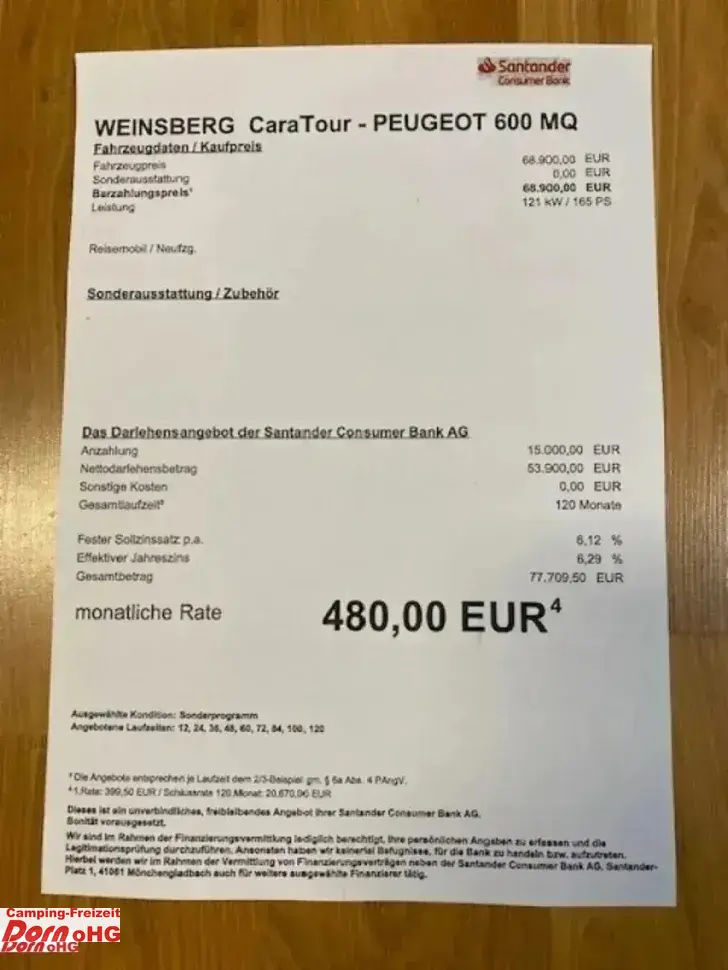 Fahrzeugbild Weinsberg CaraTour 600 MQ #6