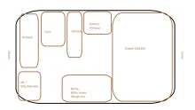 Grundriss Tag Hobby Excellent Easy 400 SF für das Baujahr sehr guter ge