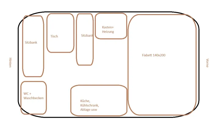 Grundriss Tag Hobby Excellent Easy 400 SF für das Baujahr sehr guter ge
