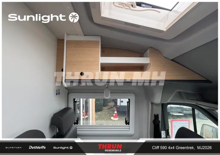 Fahrzeugbild Sunlight Camper Van Cliff 590 4x4 Greentrek Sofort !!! #11