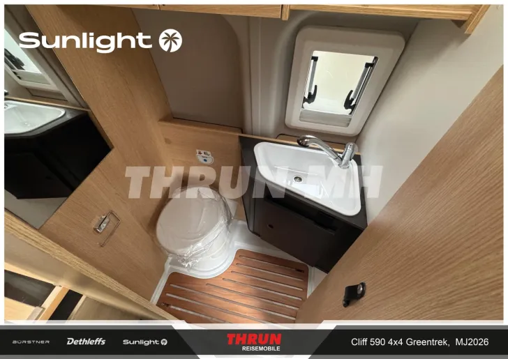 Fahrzeugbild Sunlight Camper Van Cliff 590 4x4 Greentrek Sofort !!! #13