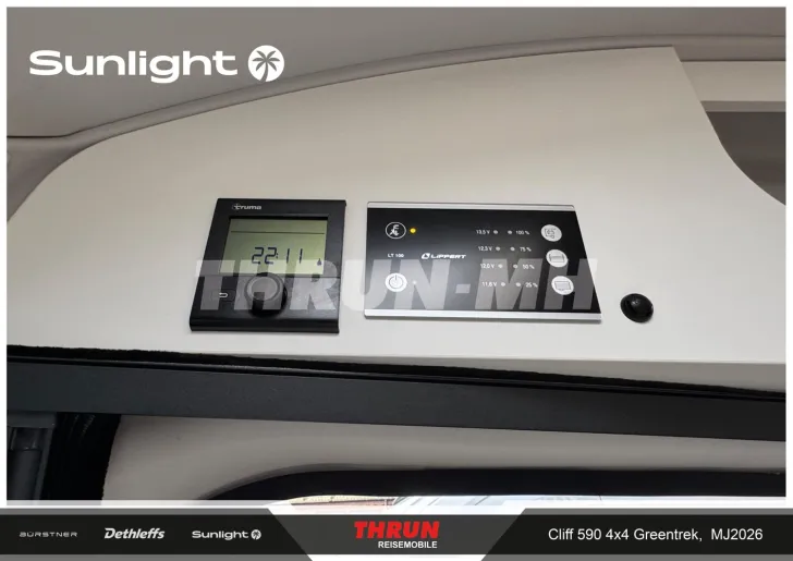 Fahrzeugbild Sunlight Camper Van Cliff 590 4x4 Greentrek Sofort !!! #20