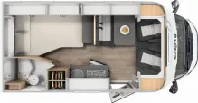 Grundriss Tag Sunlight Adventure T 58 junger gebrauchter