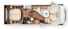 Grundriss Tag Carthago chic c-line I 5.0 Gepflegt
