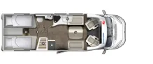 Grundriss Tag Eura Mobil Integra Line 720 EF Mondial Edition -VOLLAUSSTATTUNG-