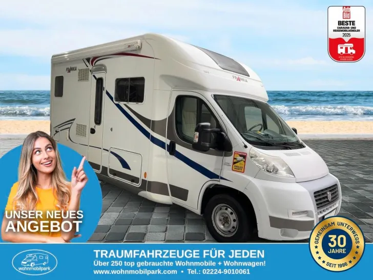 Fahrzeugbild Frankia Compact Class T 640/Hubbett/Klima/PREISKNALLER #1