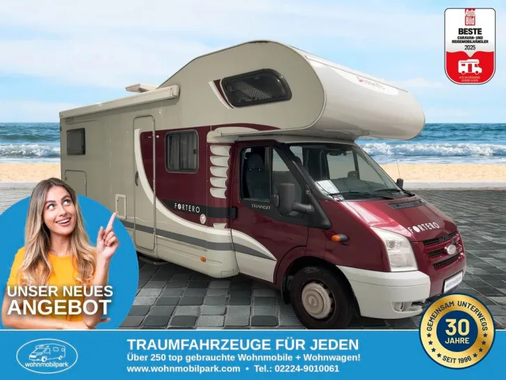 Fahrzeugbild Dethleffs Fortero A 6975/Festbett/Garage/Klima/Solar/Marki #1