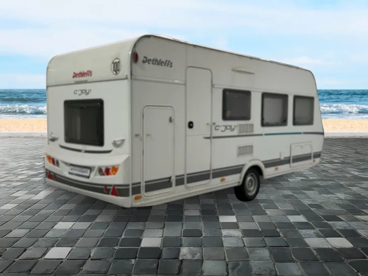 Fahrzeugbild Dethleffs C-Joy 480 QLK/Festbett+Etagenbetten/2.Hand #4