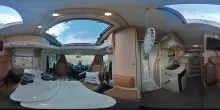 360° Innenansicht Bürstner Travel Van T 620 G 1. Hand, 2TV, Duo Control