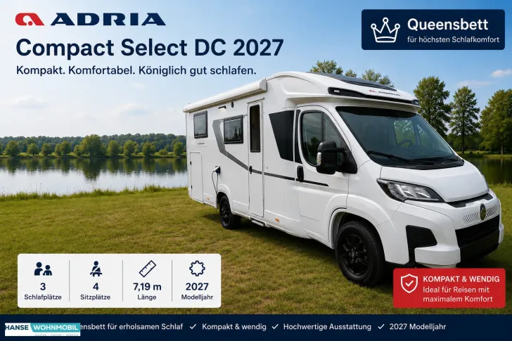 Fahrzeugbild Adria Compact Select DC I MJ 2027 #1