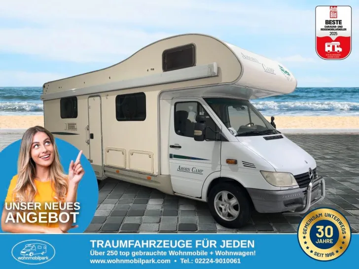 Fahrzeugbild Ahorn Camp Camp 721/Mercedes 316 CDI/Markise/Etagebetten #1