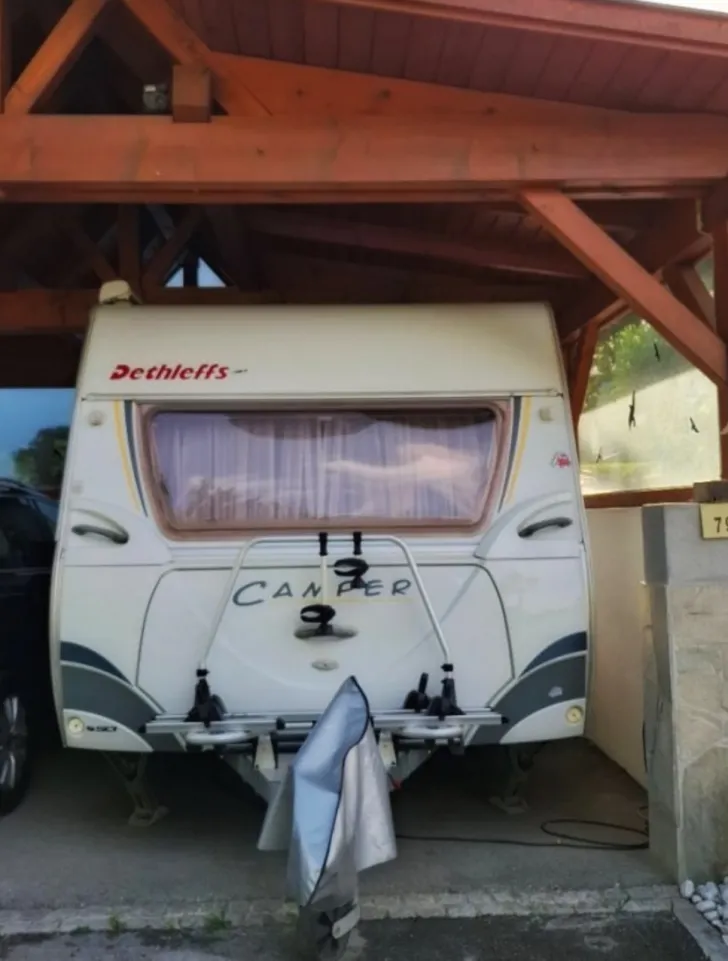 Grundriss Tag Dethleffs Camper 450 DB Edition Top Zustand 1.Hand , sehr gepf