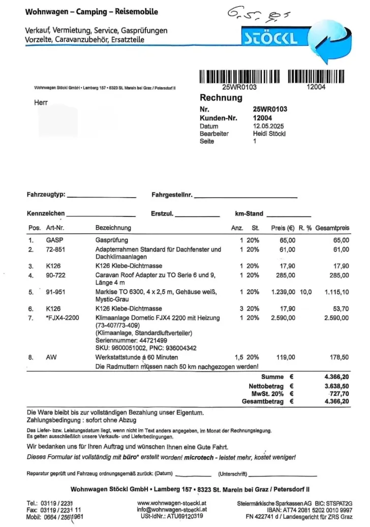 Fahrzeugbild Dethleffs Camper 450 DB Edition Top Zustand 1.Hand , sehr gepf #9