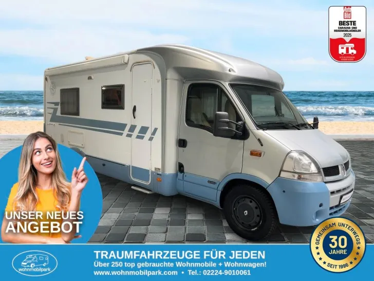 Fahrzeugbild Bürstner Delfin T 700/Einzelbetten/Klima/Solar/Markis #1