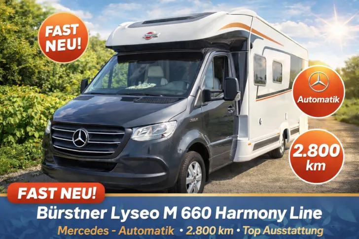 Fahrzeugbild Bürstner Lyseo M Harmony Line 660 Neuwertig #1