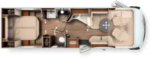 Grundriss Tag Carthago chic e-line xl I 64 QB Smart Selection (408)