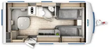 Grundriss Tag Fendt Bianco Activ 465 SGE Modelljahr 2027 vorbestellt!