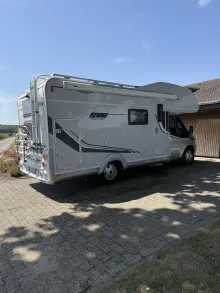 Grundriss Tag LMC Breezer A 664 G Gut gepflegt