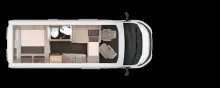 Grundriss Tag Knaus BoxLife 600 MQ Platinum Selection Sofort verfügbar