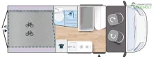 Grundriss Tag Challenger Sport Edition V210 Solaranlage