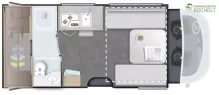 Grundriss Tag Challenger Graphite 260 Modell 2026 / Artic / Drive / Zubehör