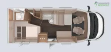 Grundriss Tag Knaus LIVE TI 650 MF PLATINUM SELECTION Modell 2026 / Live Ti 650 MF
