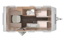 Grundriss Tag Knaus Sport 460 EU Modell 2026