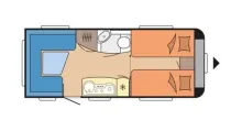 Grundriss Tag Hobby De Luxe 545 TL
