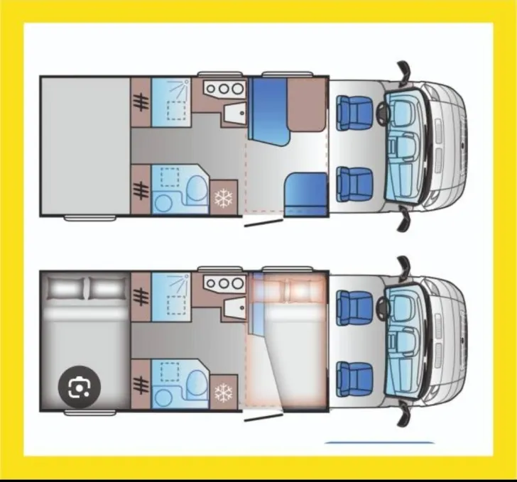 Grundriss Tag Sun Living S 70 SP Sunliving S Adria Grupp