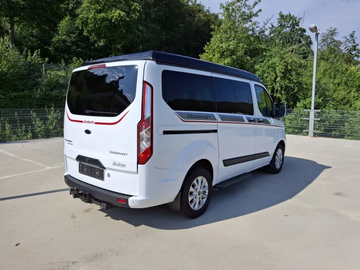 Grundriss Tag Ford Transit mit Aufstelldach Globevan Camp One (Detleffs)