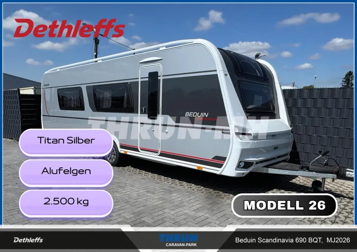 Fahrzeugbild Dethleffs Beduin Scandinavia 690 BQT Hot Summer Klima incl. #1