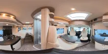 360° Innenansicht Malibu Van compact 600 LE 4,0t HEAVY AHK MARKISE ACC