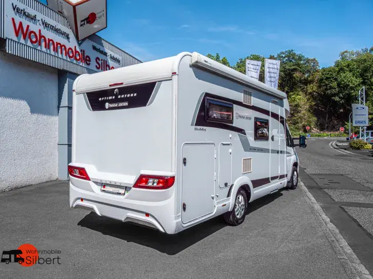 Fahrzeugbild Hobby Optima ONTOUR T65 GE - TV*Markise*Kamera*Einzelbett #3