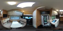 360° Innenansicht Forster A 699 DVB Automatik - 6 Sitzplätze