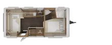 Grundriss Nacht Tabbert Vivaldi 490 TD 2,3 *Premium-Interieur-Paket*