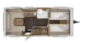 Grundriss Tag Tabbert Vivaldi 550 E 2,3 *Premium-Exterieur-Paket*