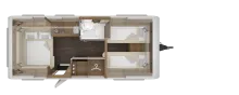 Grundriss Nacht Tabbert Vivaldi 550 E 2,3 *Premium-Exterieur-Paket*
